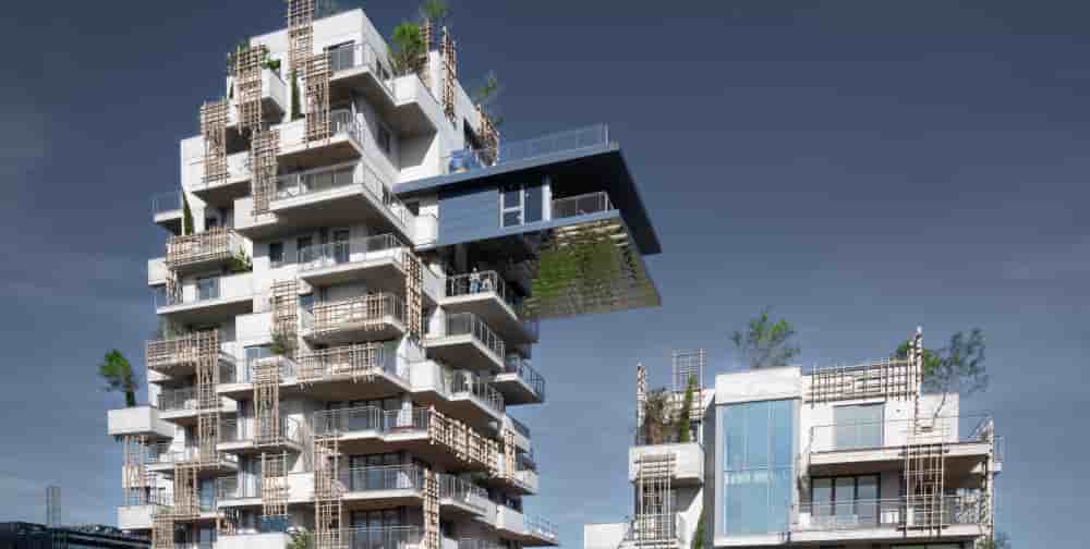 La résidence Evanesens, haute de 50 mètres au-dessus du Lez à Montpellier, sera entièrement végétalisée : livrée cette première semaine de juillet 2026, il faudra encore au moins deux ans pour que les quelque 4 600 plantes, arbustes et arbres aient...