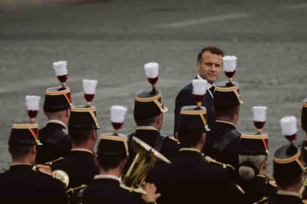 Emmanuel Macron, le 14 juillet 2025.
