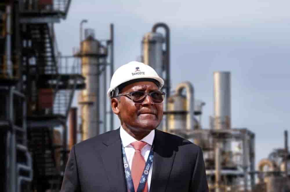 Aliko Dangote, fondateur du groupe Dangote.