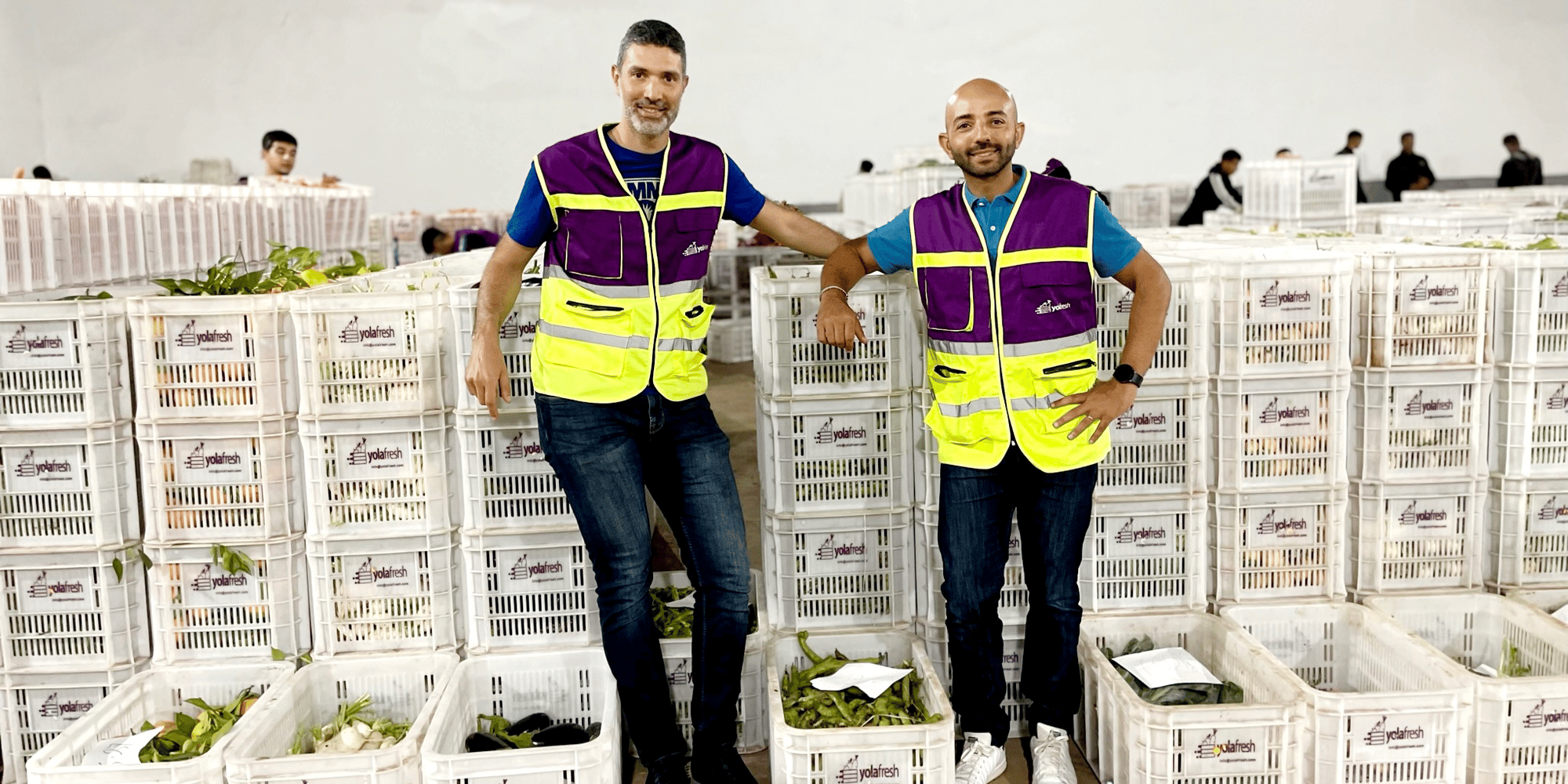 Youssef Mamou et Larbi Alaoui Belrhiti, fondateurs de YoLa Fresh