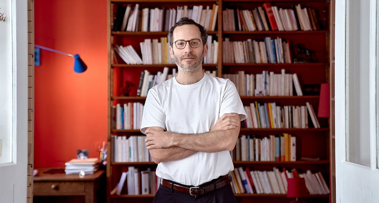 Victor Pouchet a son domicile parisien en mars 2024.