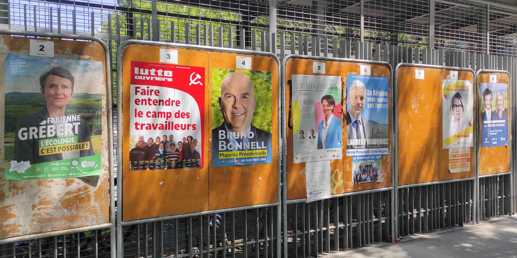 Régionales 2021 campagne