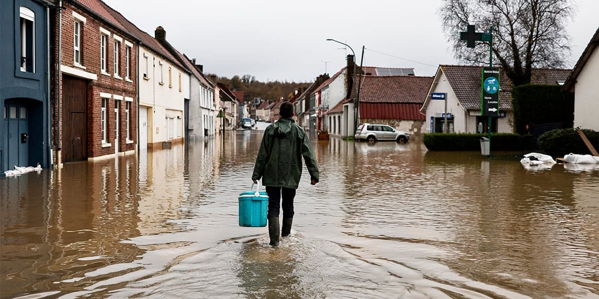 Le 9 novembre 2024, Neuville-sous-Montreuil, dans le Pas-de-Calais, était sous l'eau.
