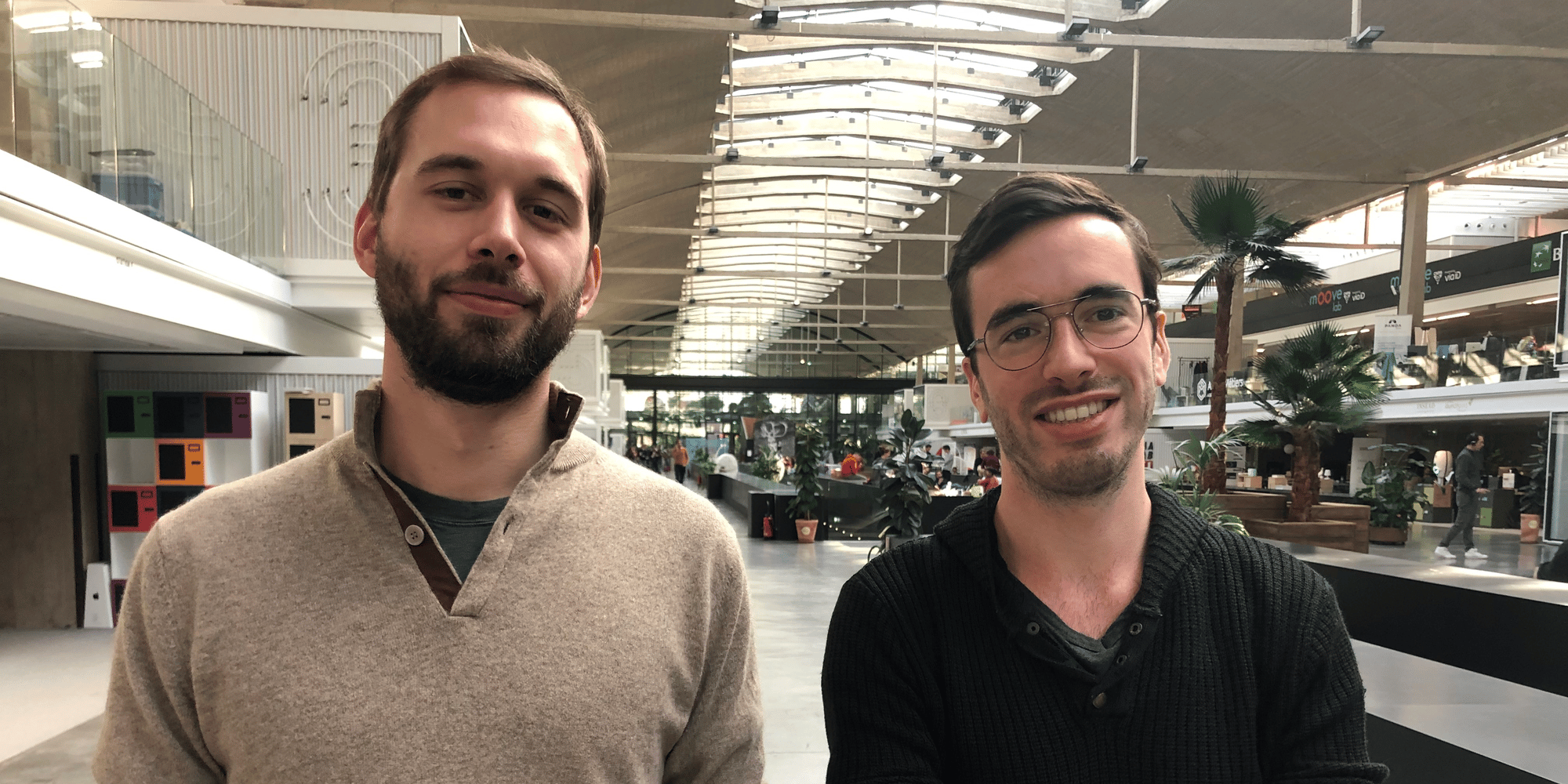 Pierre Colin et Blaise Cavalli, co-fondateurs et CEO de Nyctale.