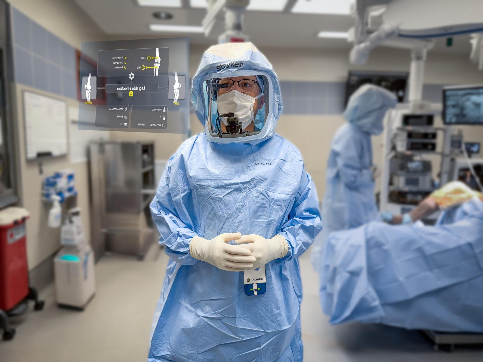 Une pose de prothèse de genou avec la technologie Pixee Medical