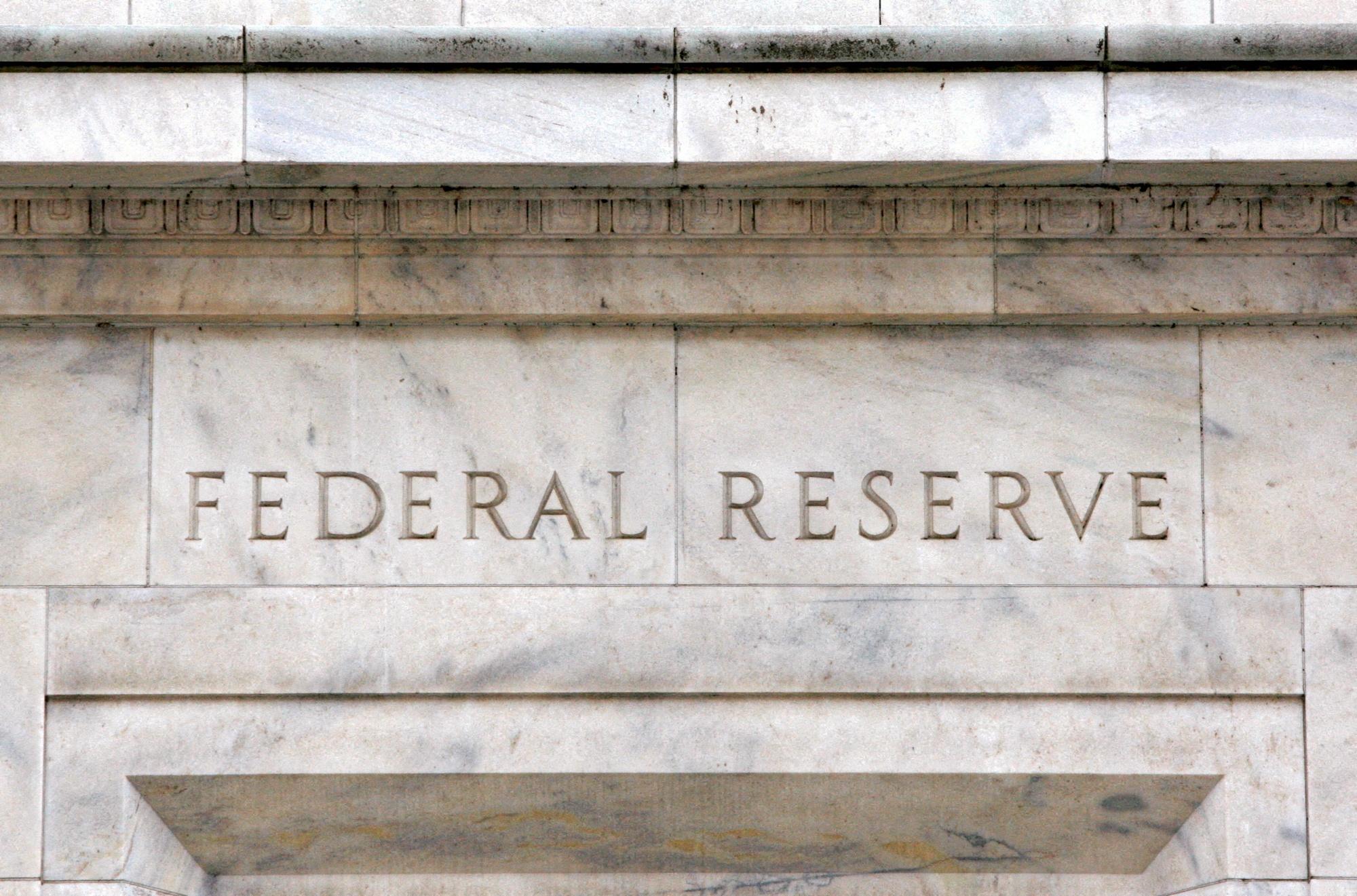 Le batiment de la reserve federale americaine a washington (etats-unis)