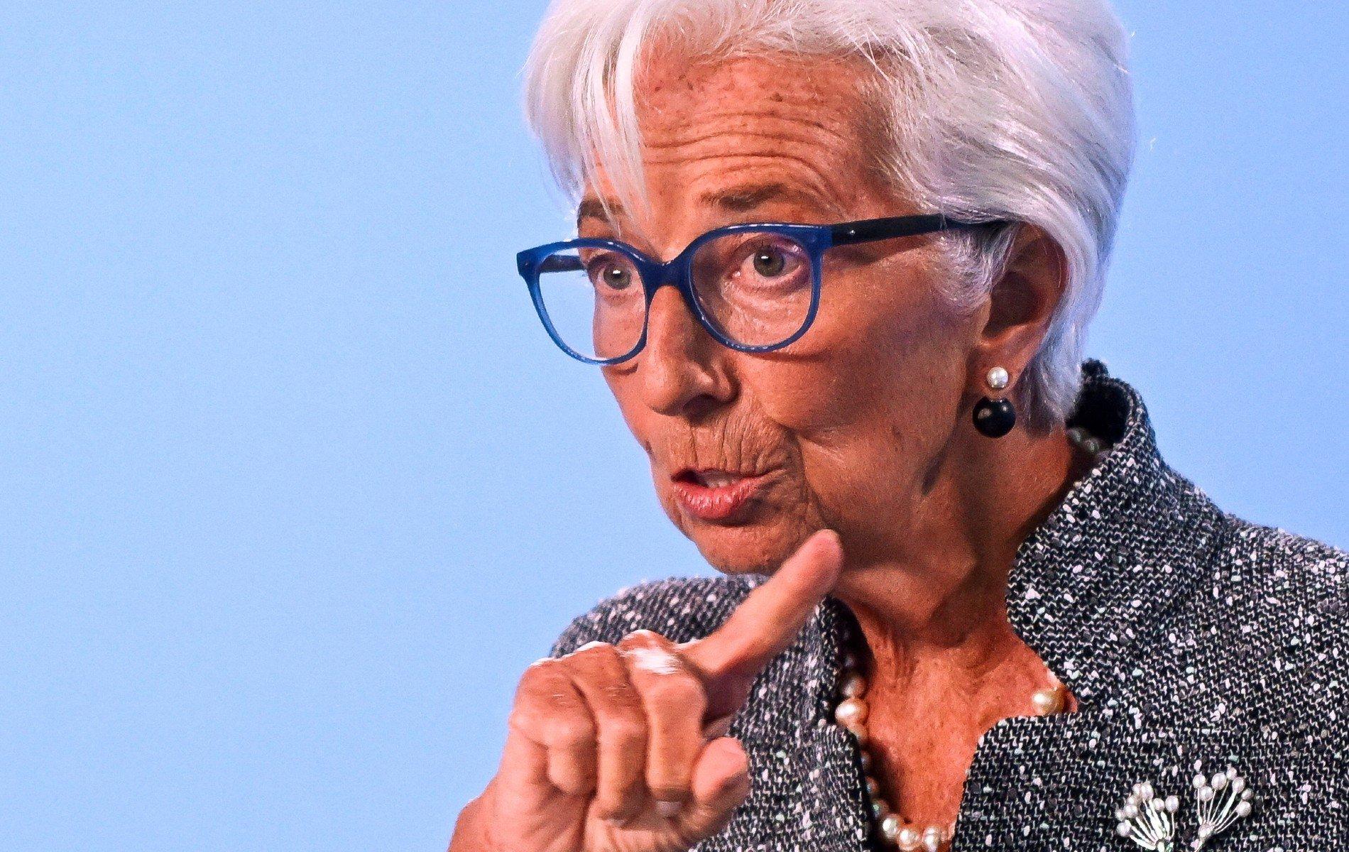 La présidente de la BCE, Christine Lagarde. (Photo d'illustration).