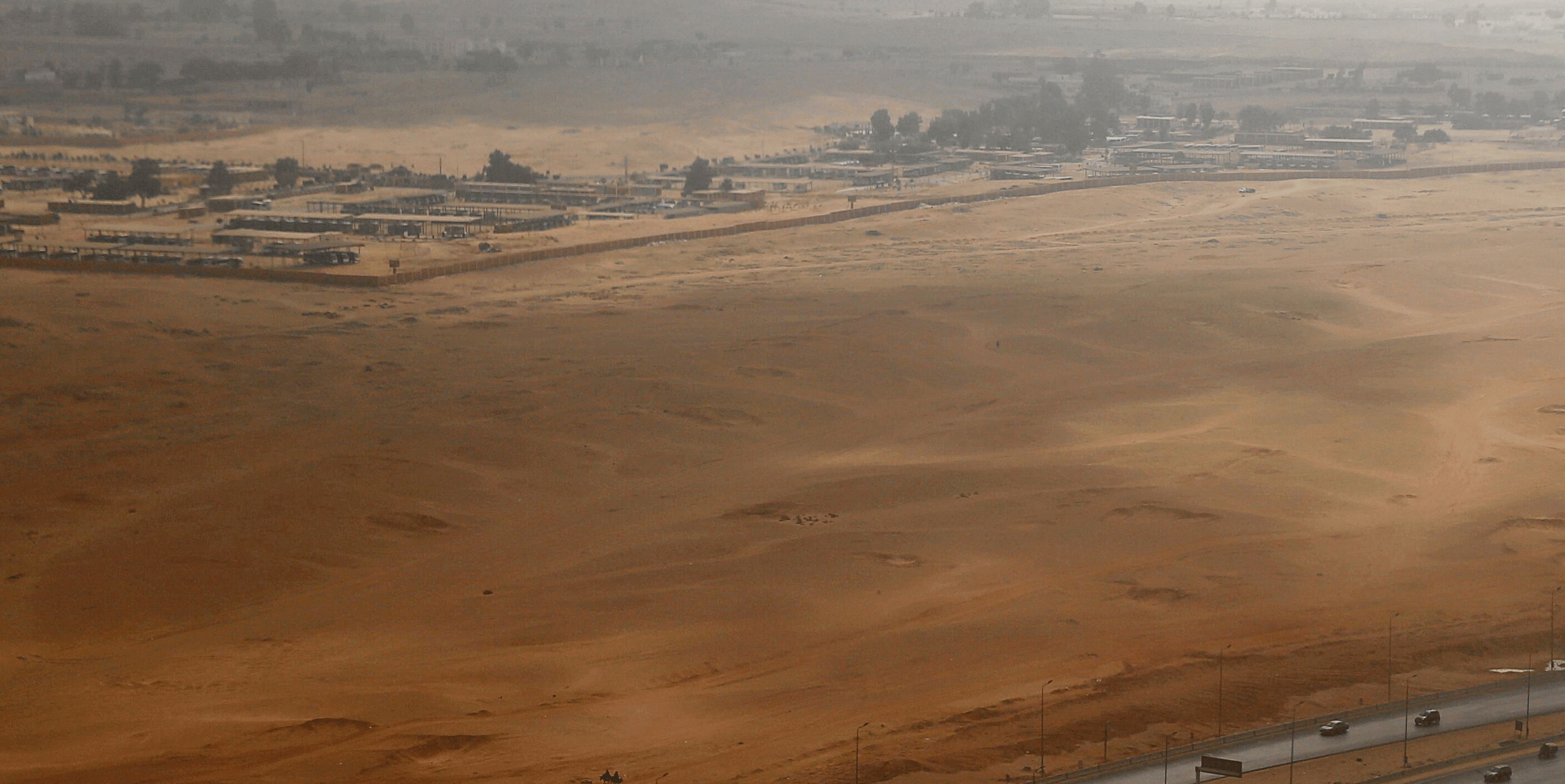 Route Desert autoroute afrique