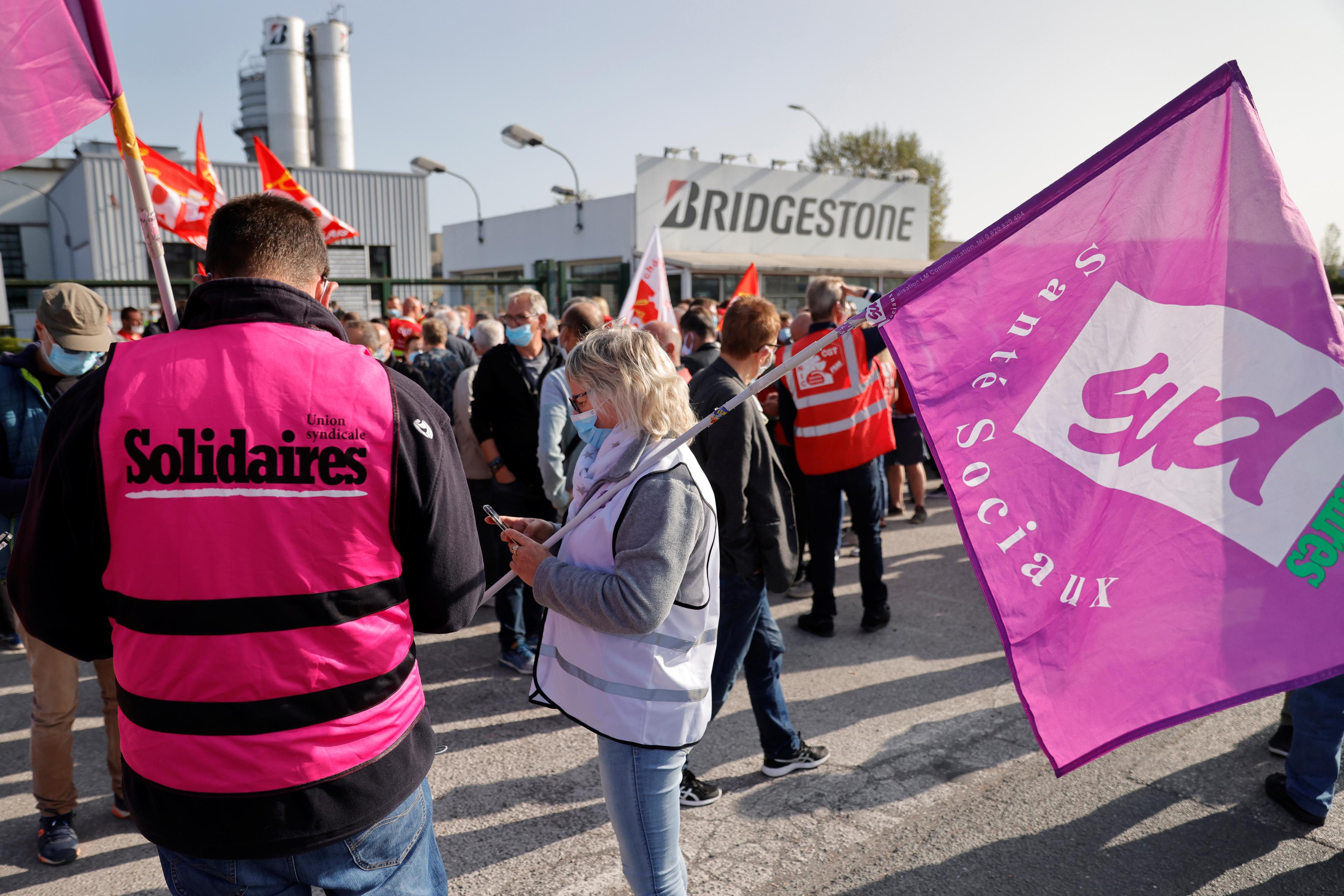 Bridgestone promet de faire le maximum pour les ouvriers de bethune