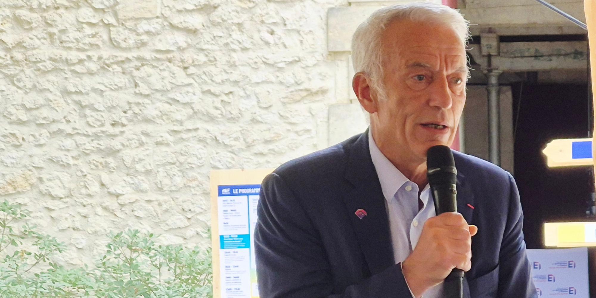 Le président national du Medef, Patrick Martin, était en déplacement à Montpellier ce 10 septembre à l’occasion de la REF du Medef Hérault.