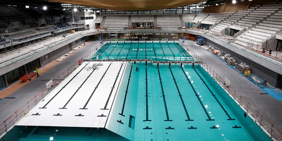 La piscine olympique verra s'affronter des dizaines d'athlètes de tous les pays, entre le 27 juillet et le 4 août.