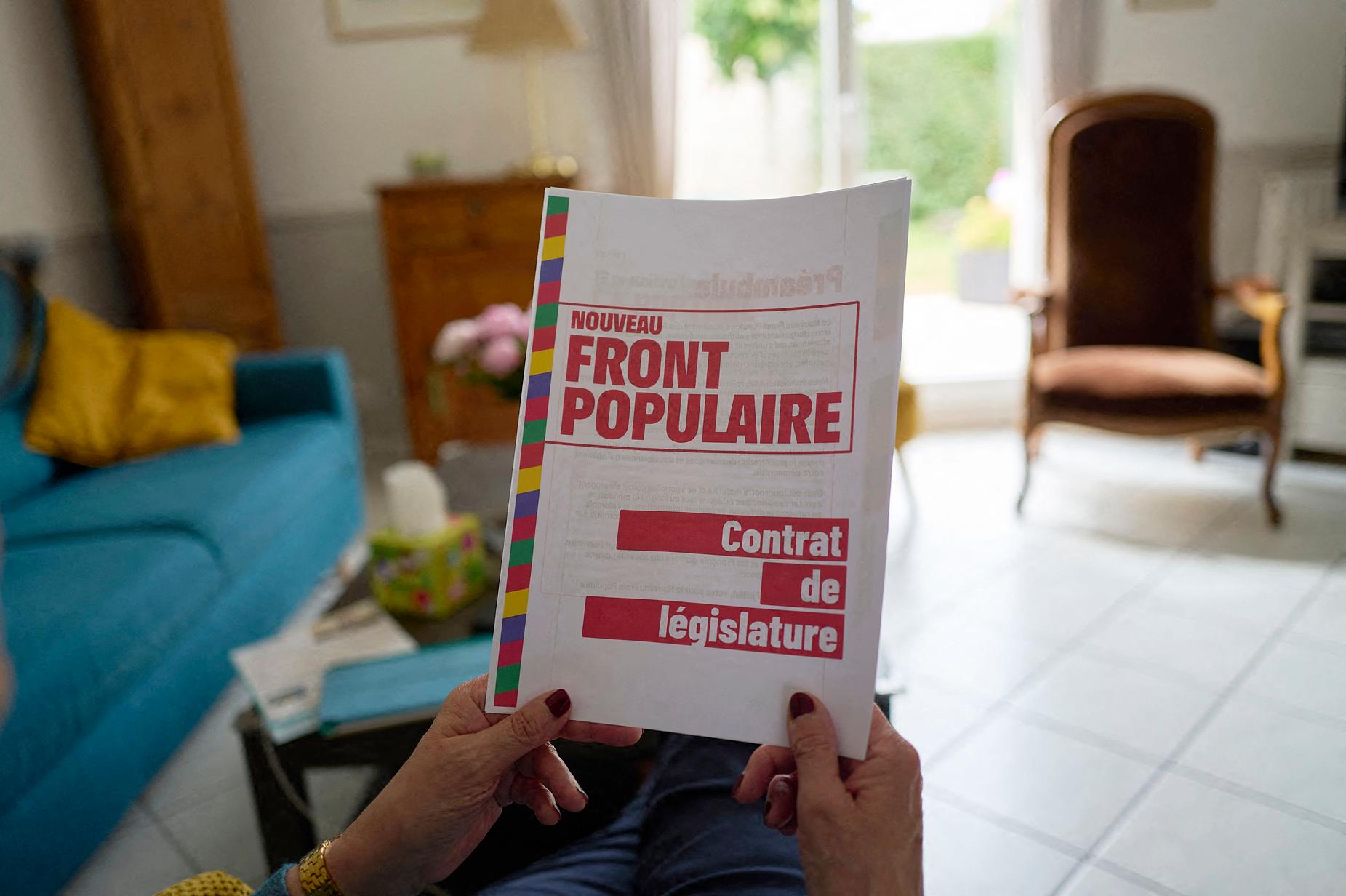 Programme du Nouveau Front Populaire (NFP).