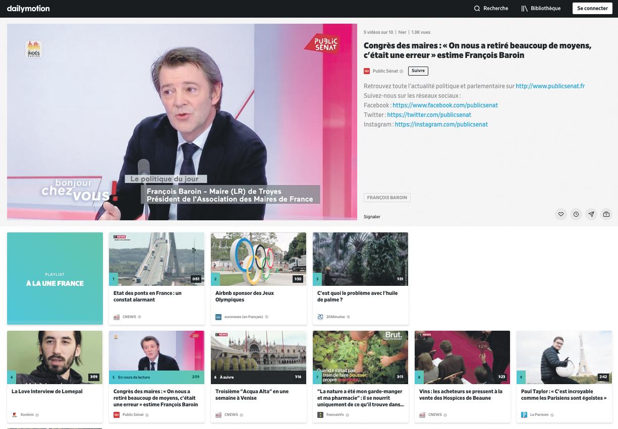 Dailymotion fait partie des clients d’OpenIO.