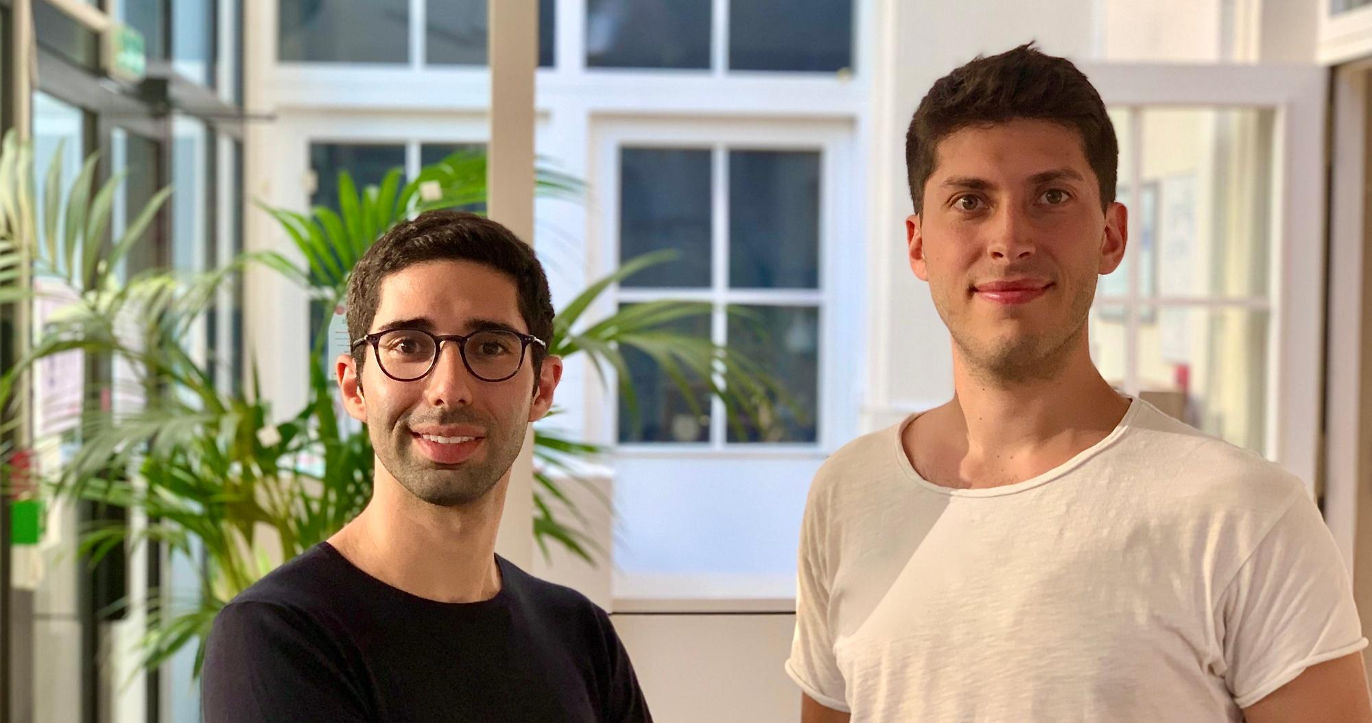 Alexandre Guenoun et Romain Serres, co-fondateurs de la start-up Byond, récemment rebaptisée Kiro.