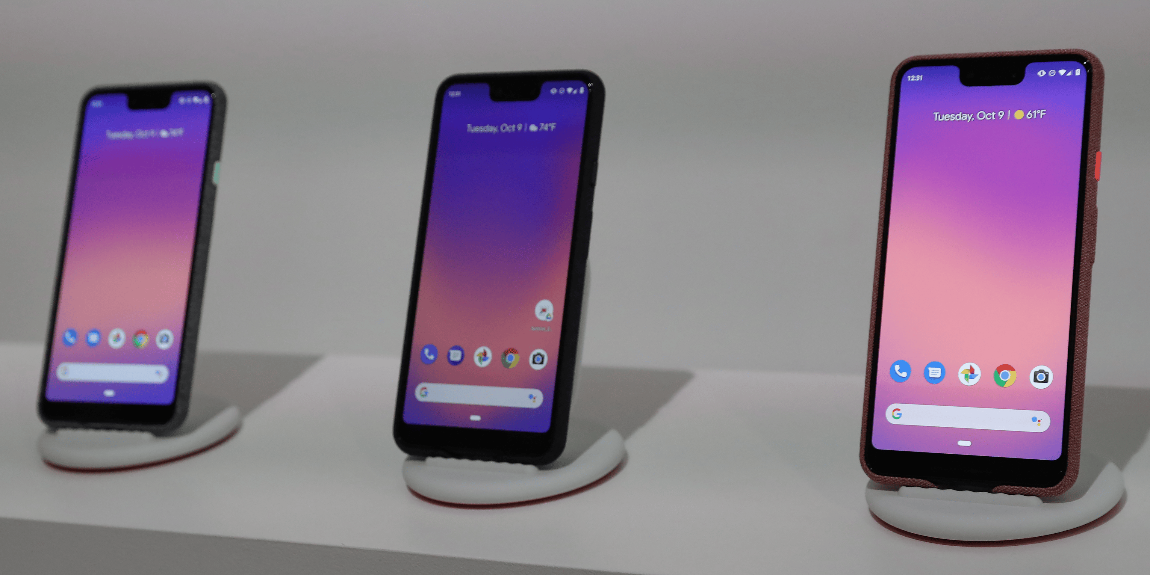 sortie du pixel 3 Google