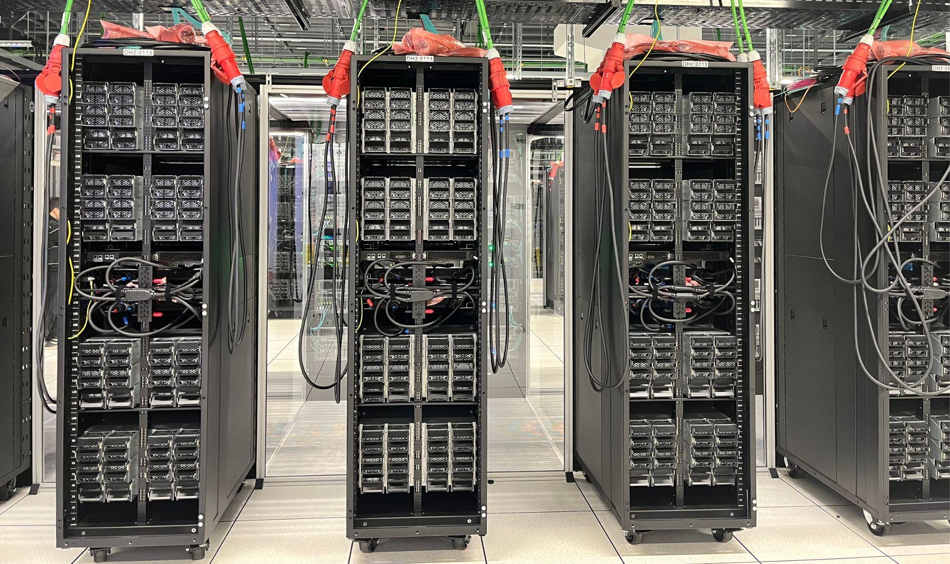 Un datacenter de Nebius, spécialiste néerlandais de l'infrastructure IA dans le Cloud.