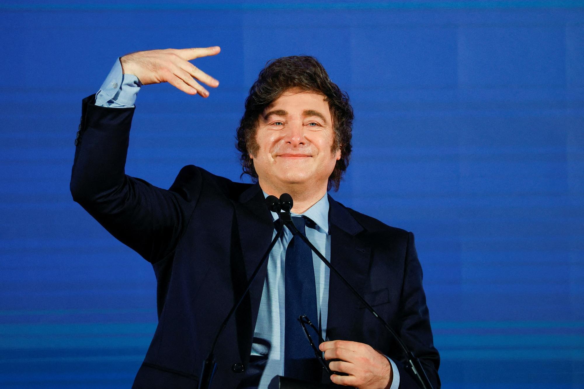 Le président argentin Javier Milei.