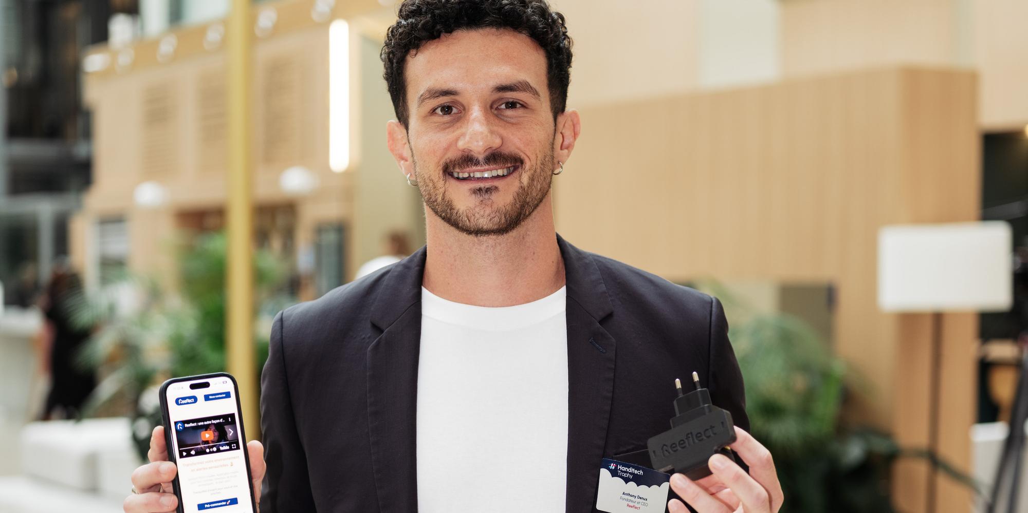 Anthony Denux, fondateur de Reeflect.