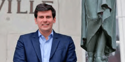 Jean Hingray, le maire centriste de Remiremont (Vosges).