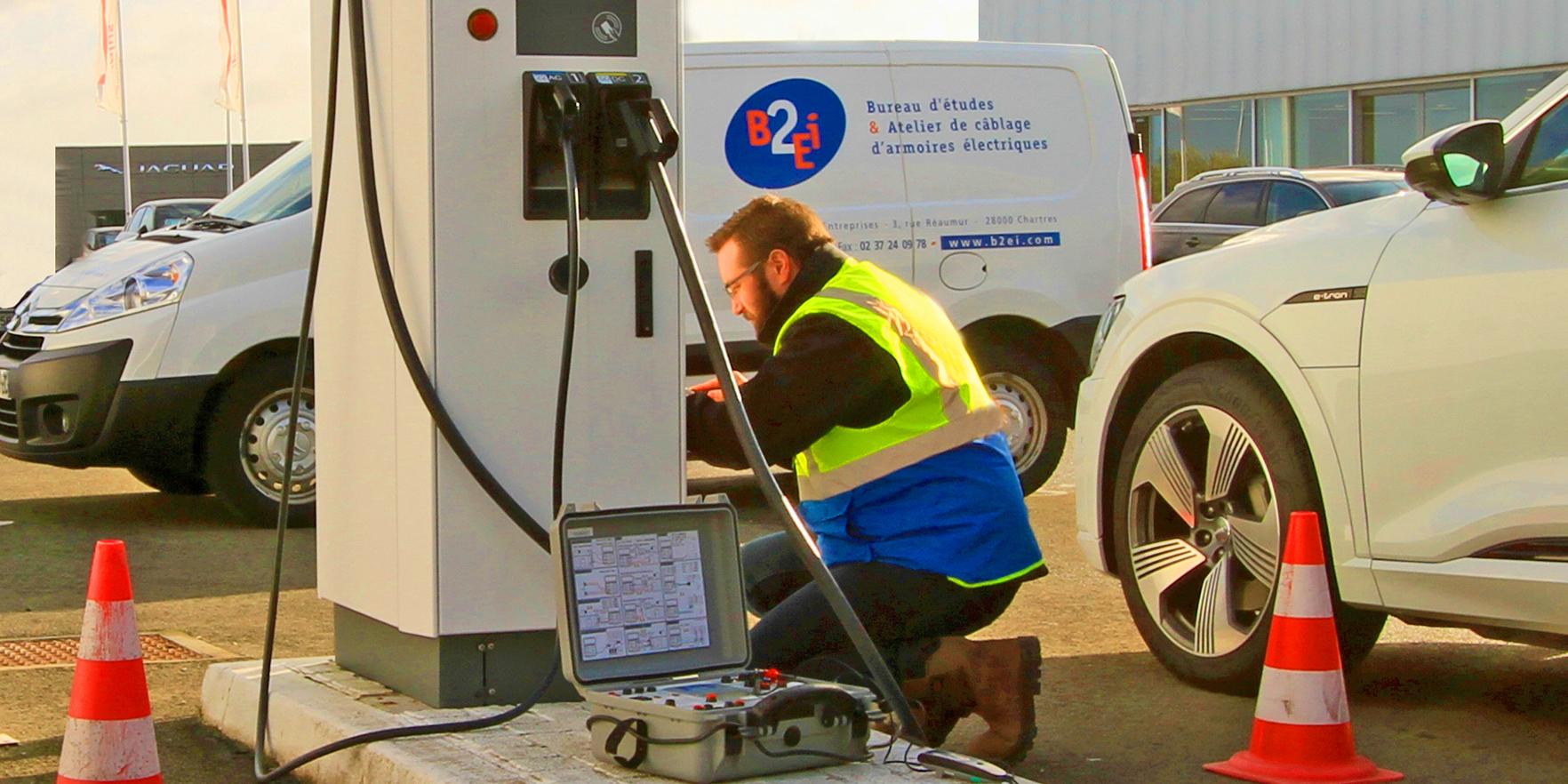 En s’attaquant au marché de la borne de rechargement pour véhicules électriques, B2EI vise une croissance de son chiffre d’affaires de près de 5 % par an.