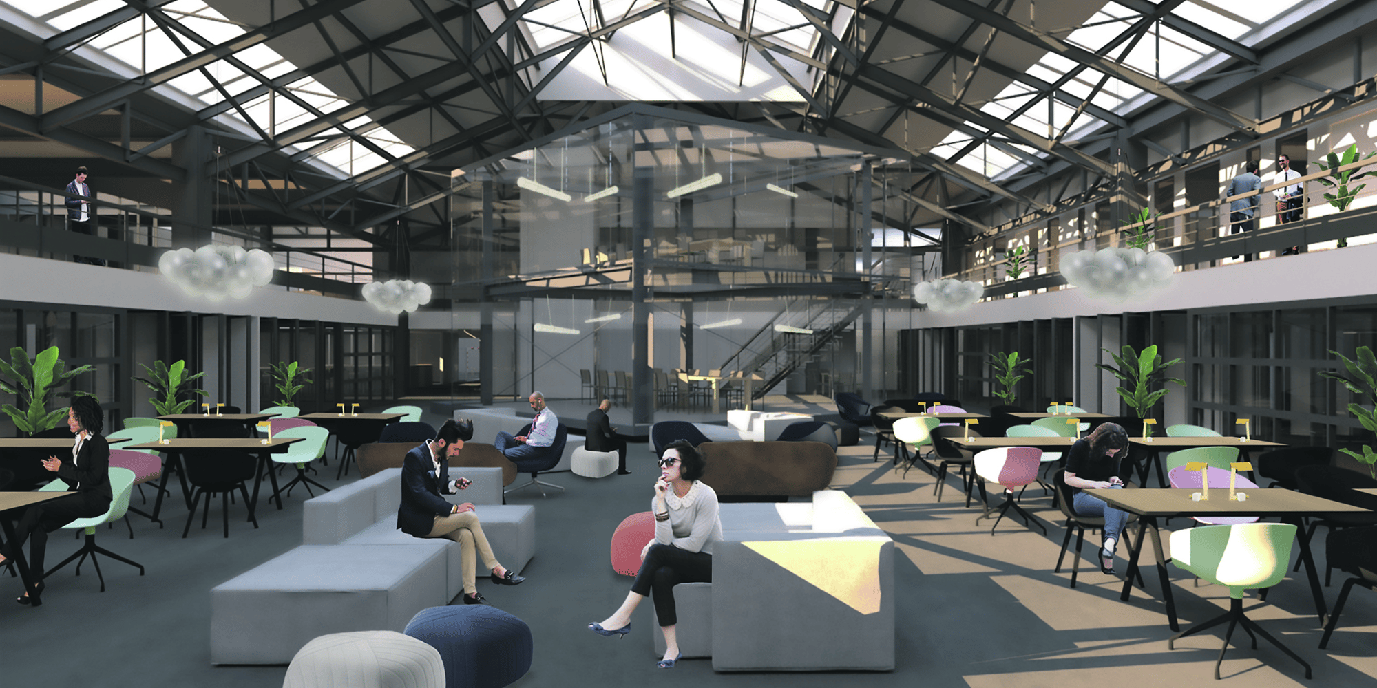 Ce nouveau lieu sera notamment doté de salles de créativité, d’espaces de « coworking » et d’un centre de conférences.