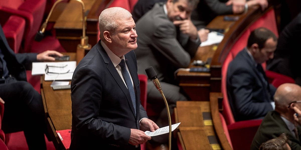 Olivier Falorni à l’Assemblée nationale en mars.