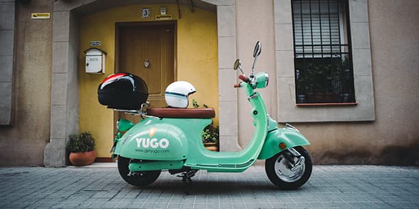 Yego scooter Bordeaux