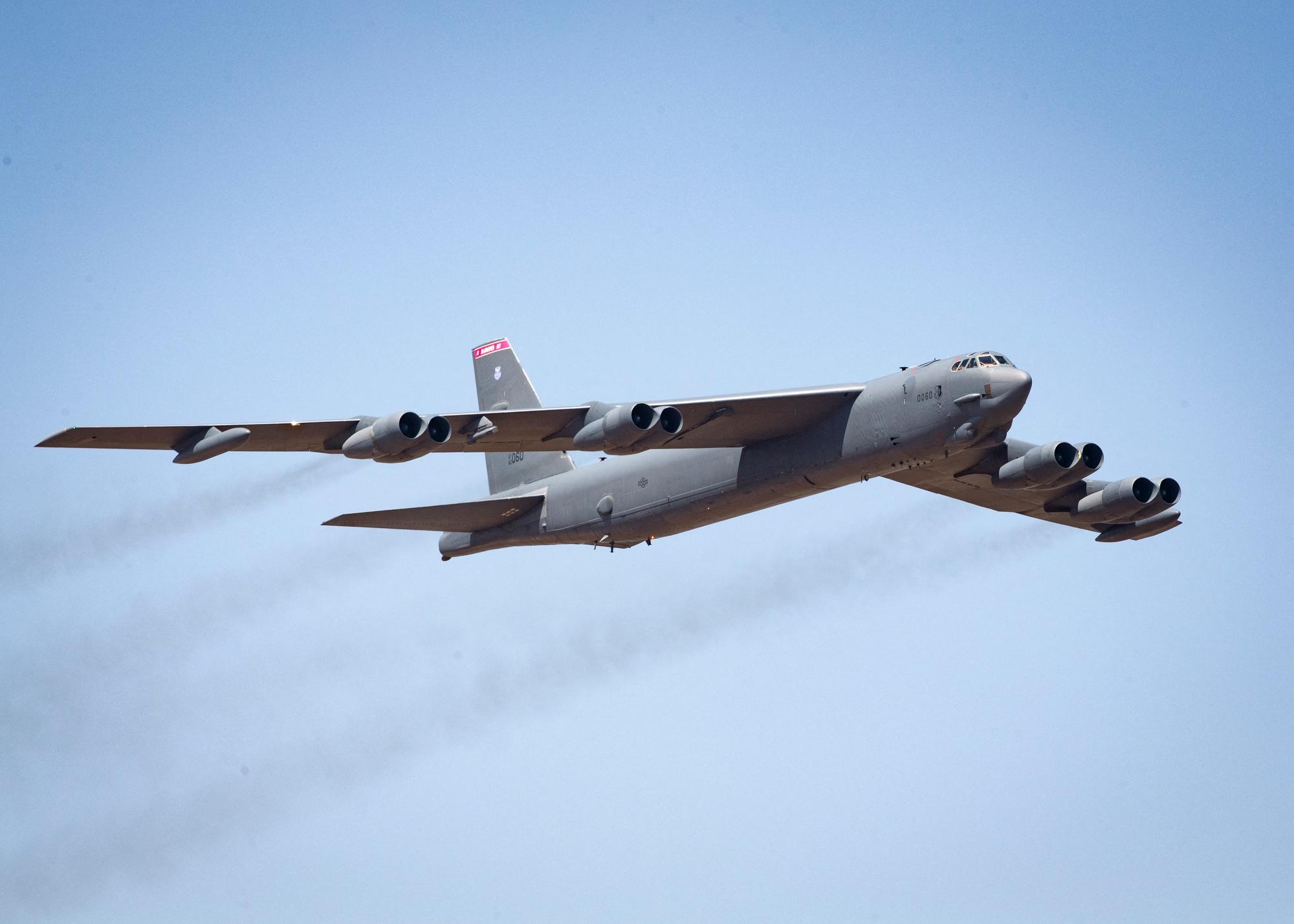 Aero India, U.S. Air Force B-52 Stratofortress, Air Force Station Yelahanka, Bengaluru, India