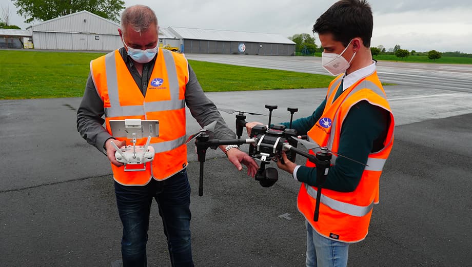 Apex Drone a développé des solutions de sécurité urbaine par le drone