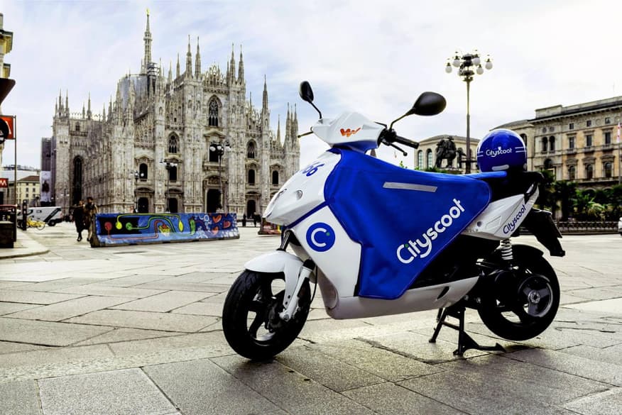 Cityscoot débarque à Milan