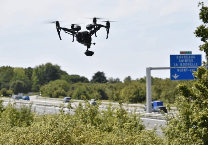 Vinci s'appuie sur les drones pour suivre l'état du trafic.