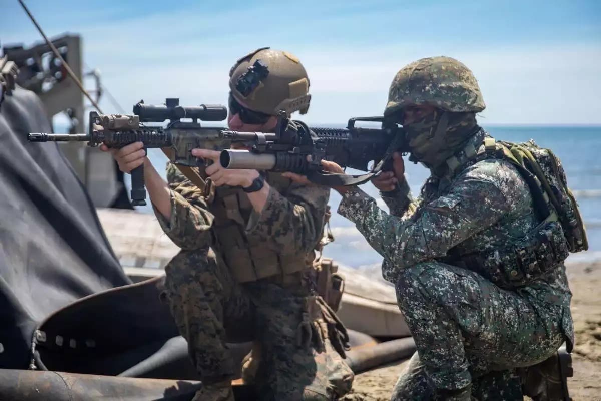 Les États-Unis a mené plusieurs exercices avec les Philippines, avec une volonté de dissuasion.