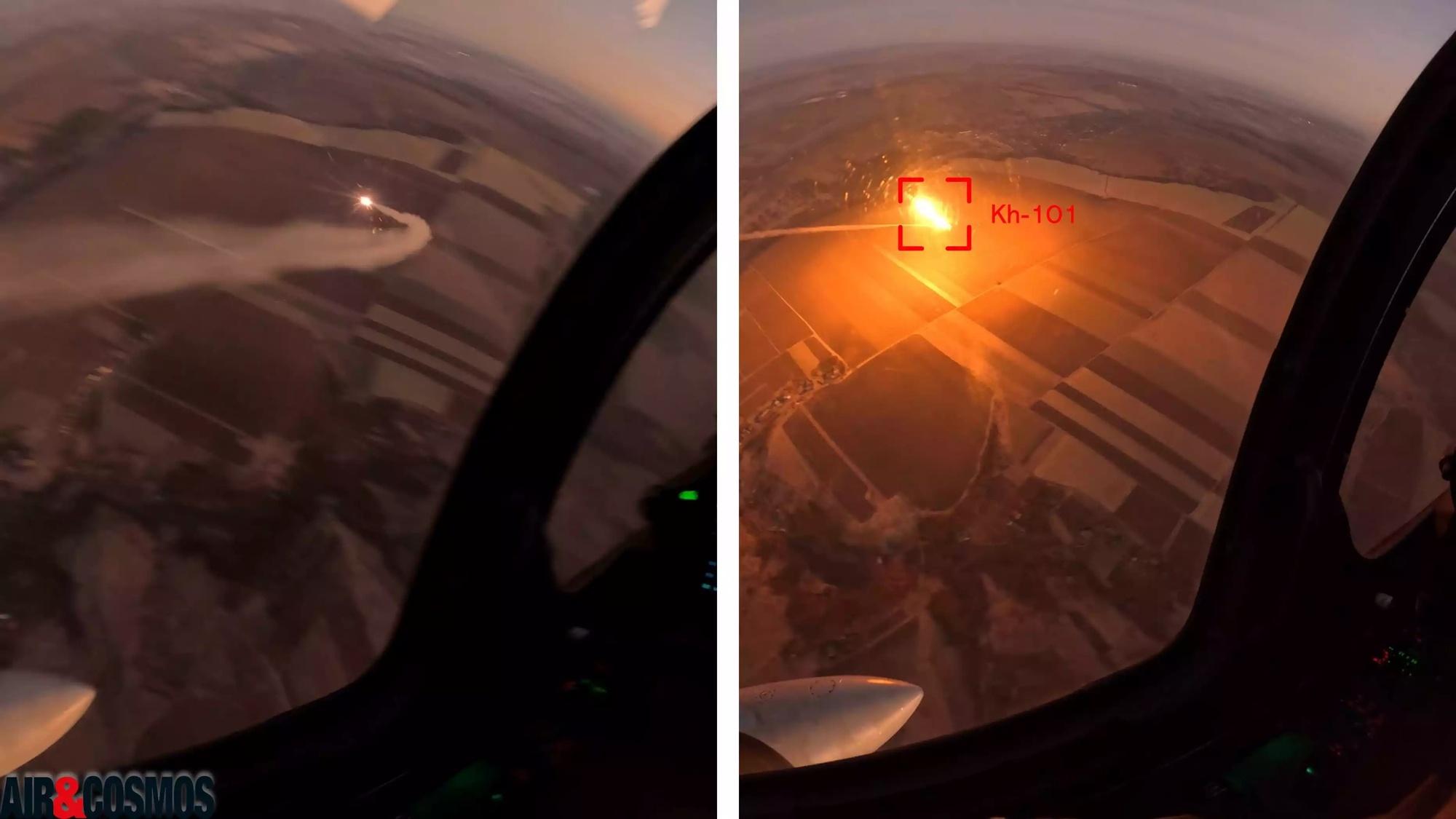 Première utilisation en opération d'un avion de combat Mirage 2000-5F ukrainien (livré par la France)(7 mars 2025).