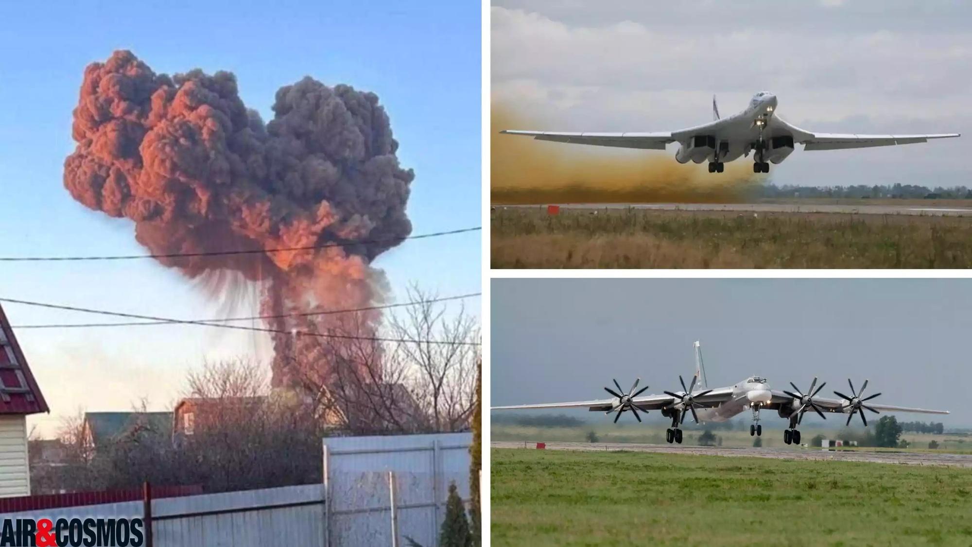 Explosion d'un dépôt de munitions sur la base aérienne russe d'Engels-2 (20 mars 2025).