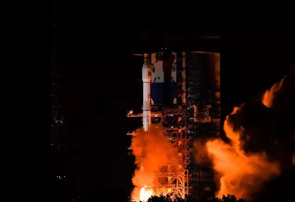 LAncement du satellite TJS 19, le 12 mai 2025