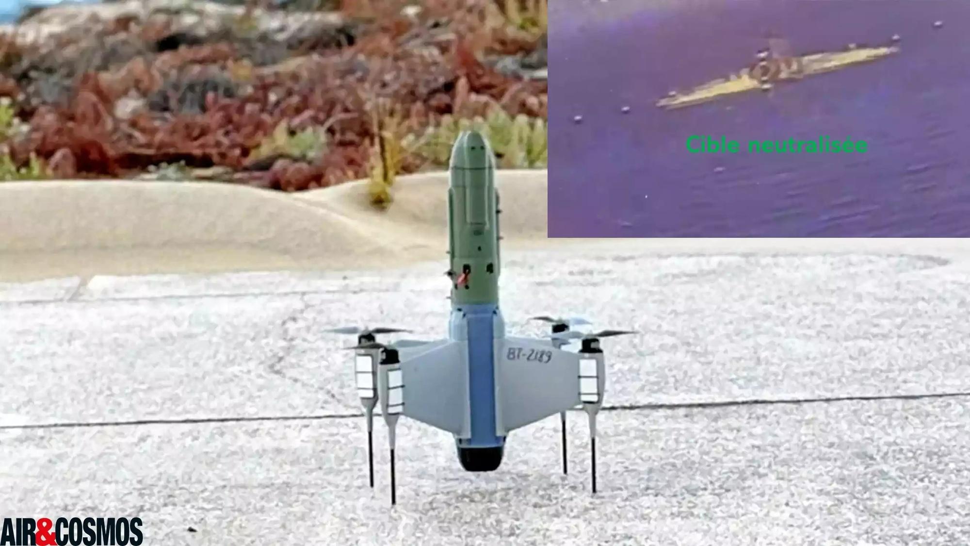 Interception réussie par ce drone anti-drone équipé de l'intelligence artificielle Pixel Lock C-UAS d'Alta Ares (octobre 2025).