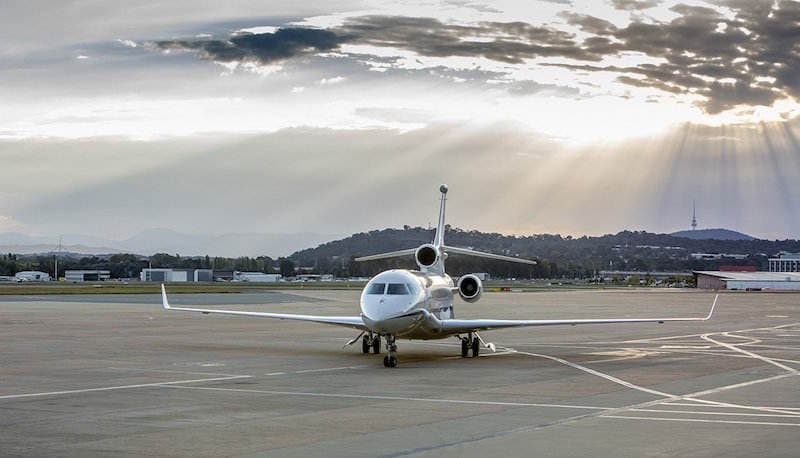 RAAF Falcon 7X.