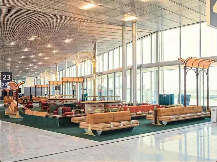La nouvelle salle d'embarquement internationale du terminal 1 de Roissy CDG