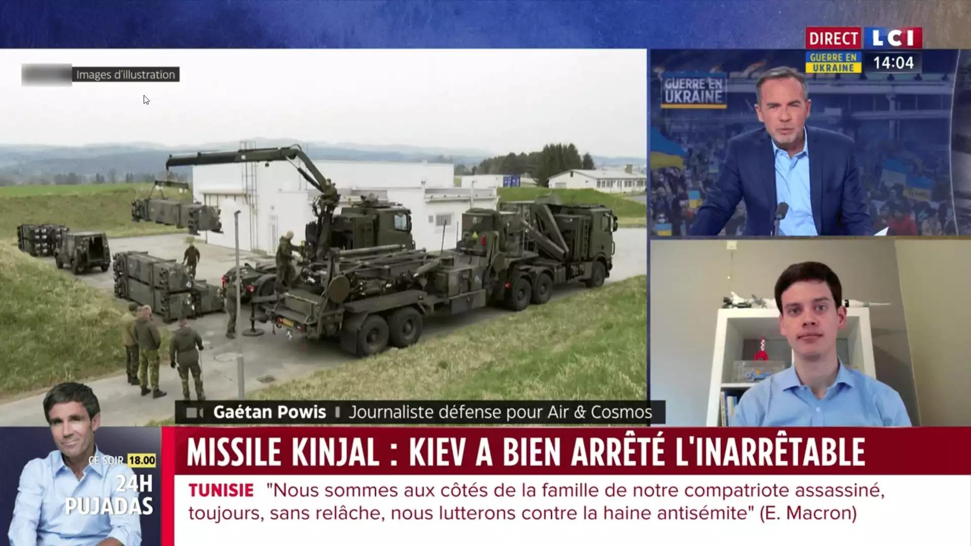 Interview LCI Midi du 10 mai 2023.