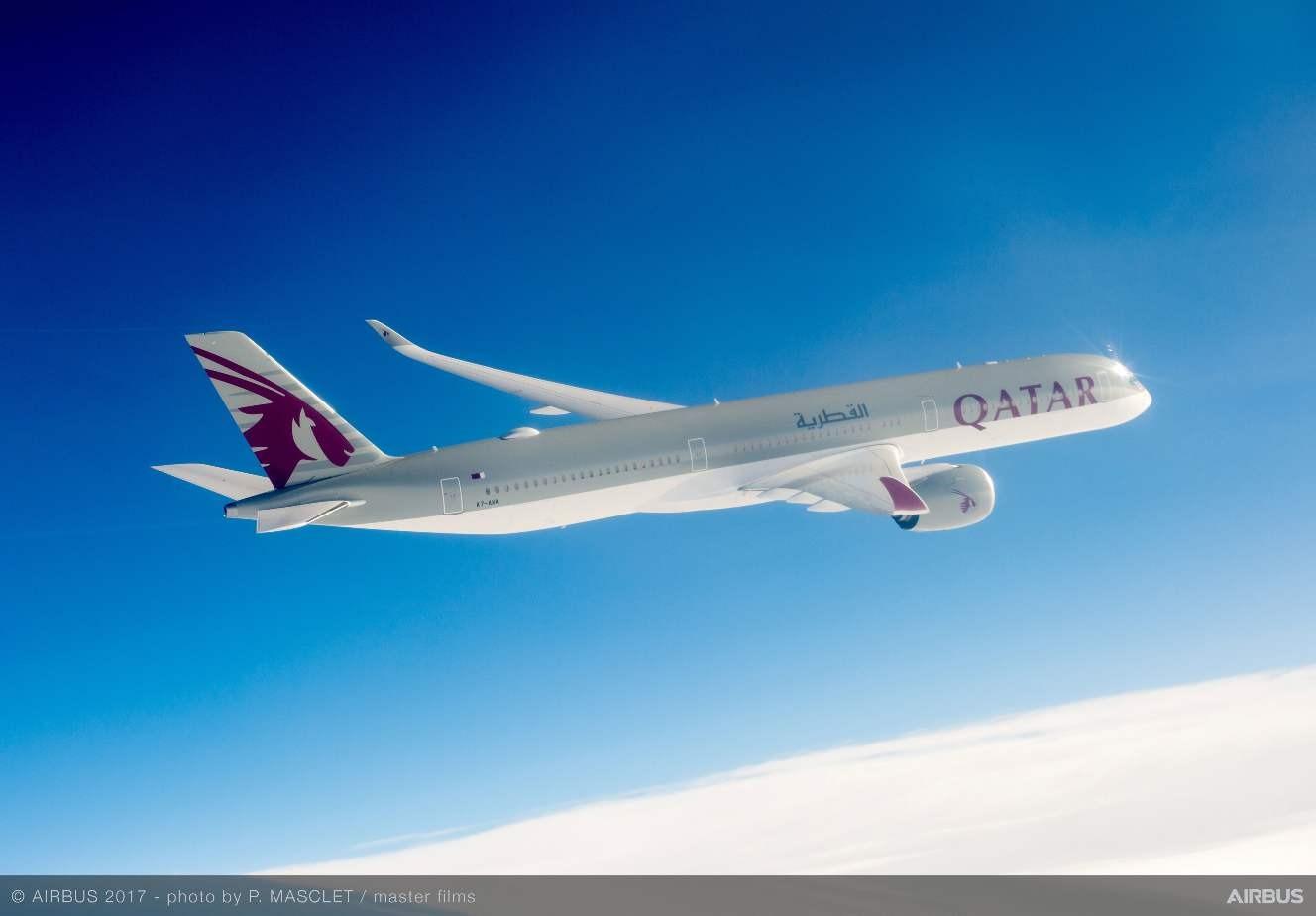 Qatar Airways A350-1000.