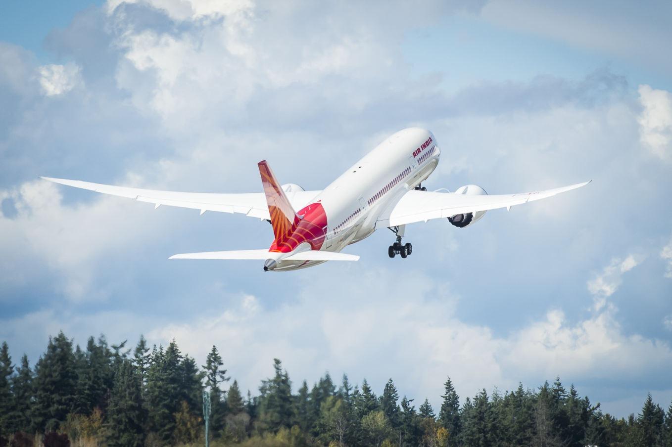 Air India Boeing 787-8.