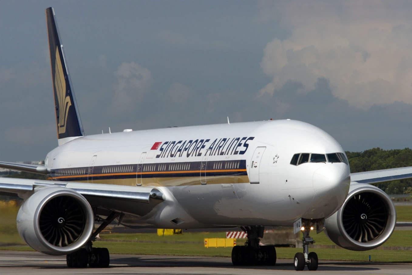 Singapore Airlines Boeing 777-300ER.