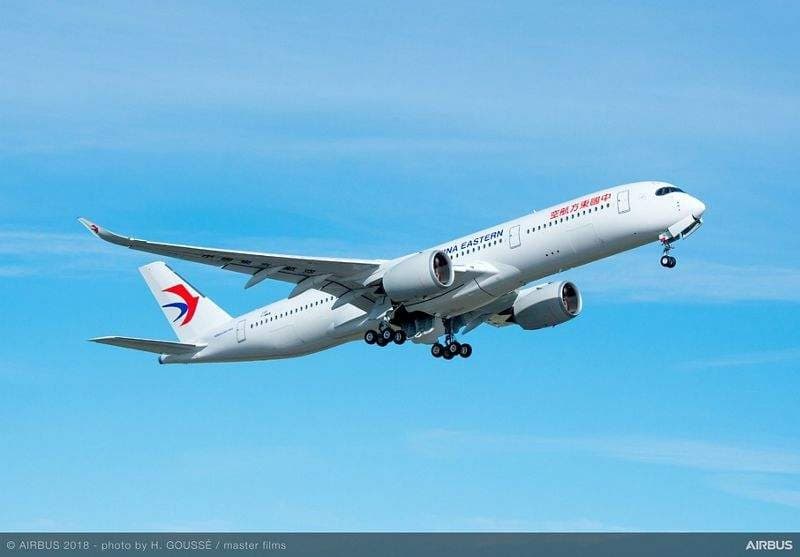 China Eastern Airlines A350-900.