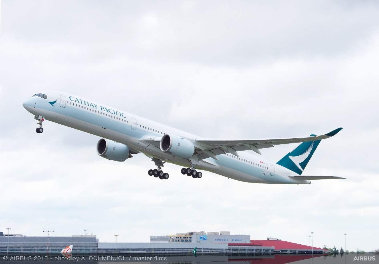 Cathay Pacific A350-1000.