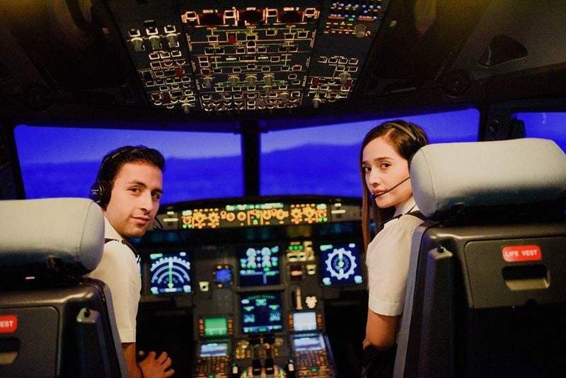 PIlot cadet training.