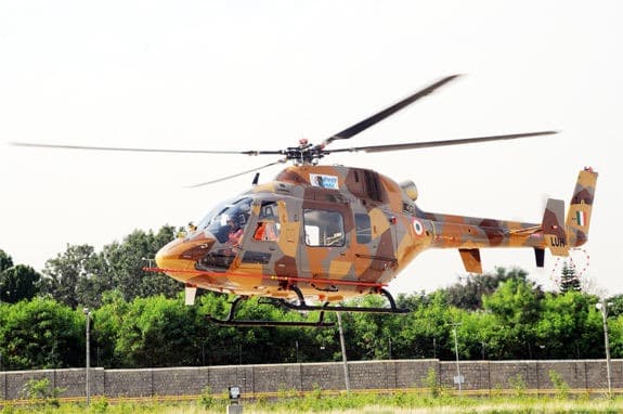 Second prototype of the Light Utility Helicopter.