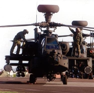 Leonardo se chargera de la maintenance de la flotte d'Apache britannique.