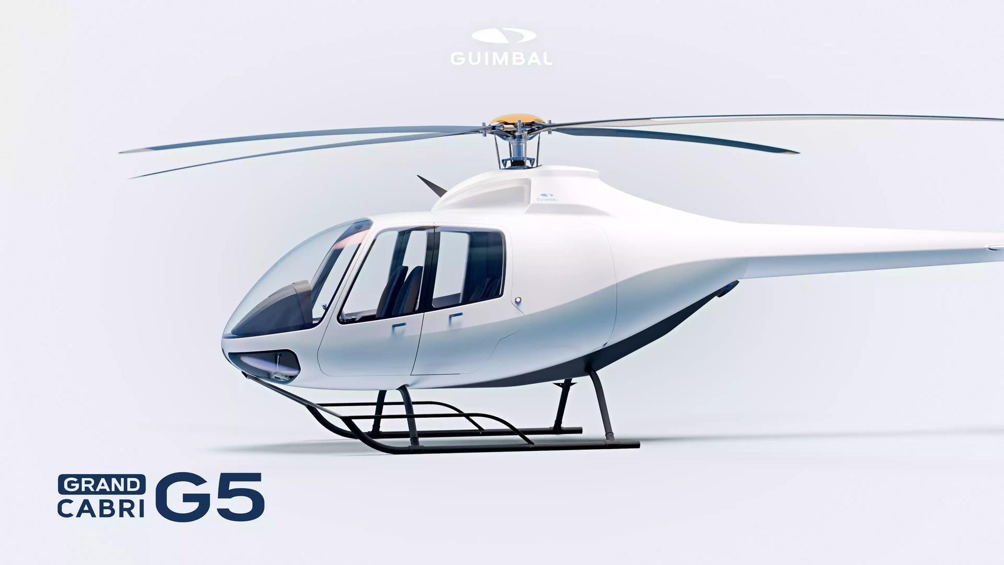 Représentation de l'hélicoptère GrandCabri G5.