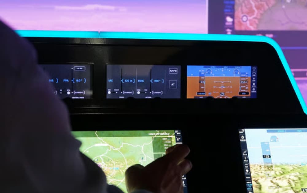Cockpit airbus