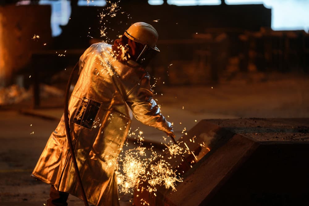 L’aciériste ArcelorMittal à Dunkerque.
